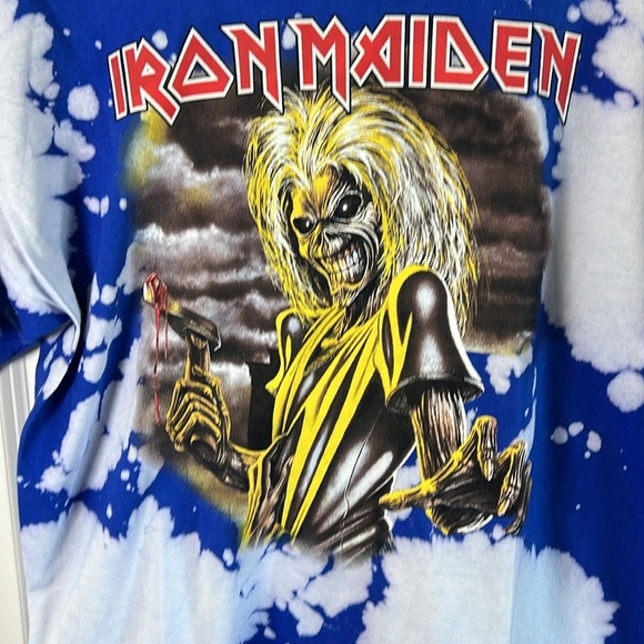 NWOT Iron Maiden Tie Dye T-Shirt Size Small - Picture 2 of 6